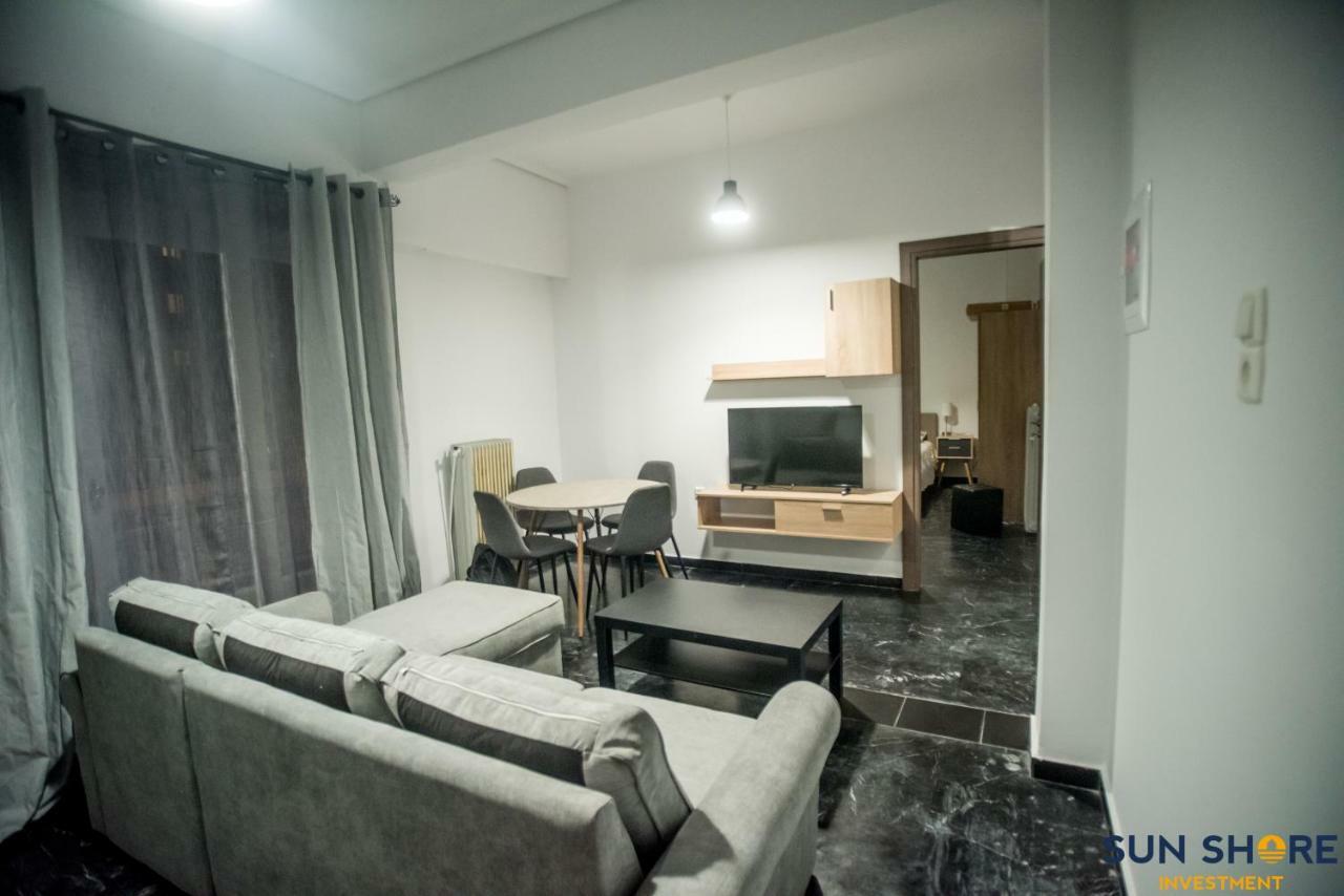 Explore Greece From Bright City Centre Apartment Chalkís 外观 照片