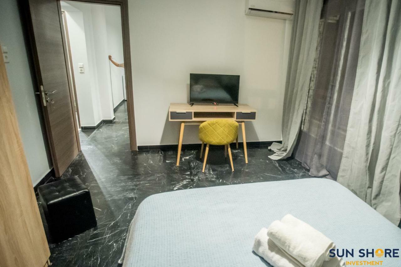 Explore Greece From Bright City Centre Apartment Chalkís 外观 照片